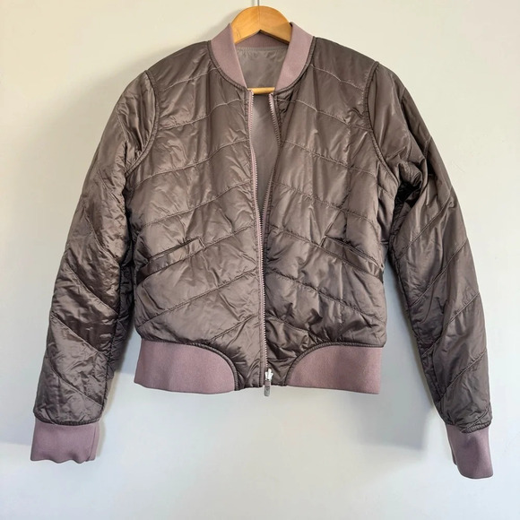 Lululemon Flip It & Reverse It Jacket Smoky Blush size: 8 - Picture 6 of 9